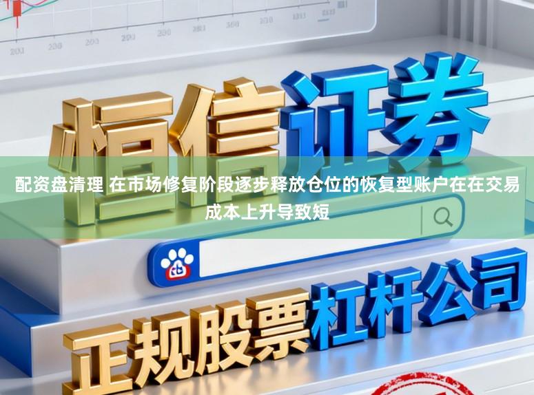 配资盘清理 在市场修复阶段逐步释放仓位的恢复型账户在在交易成本上升导致短