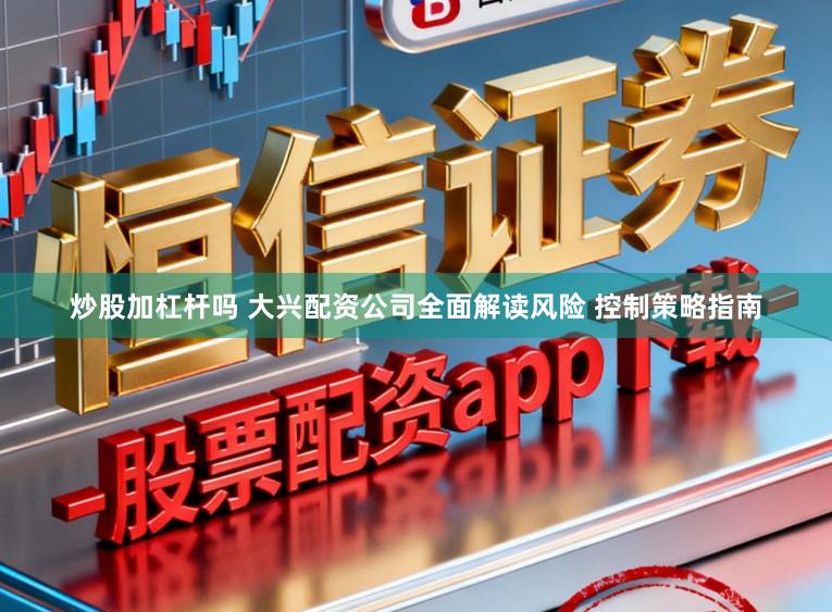 炒股加杠杆吗 大兴配资公司全面解读风险 控制策略指南